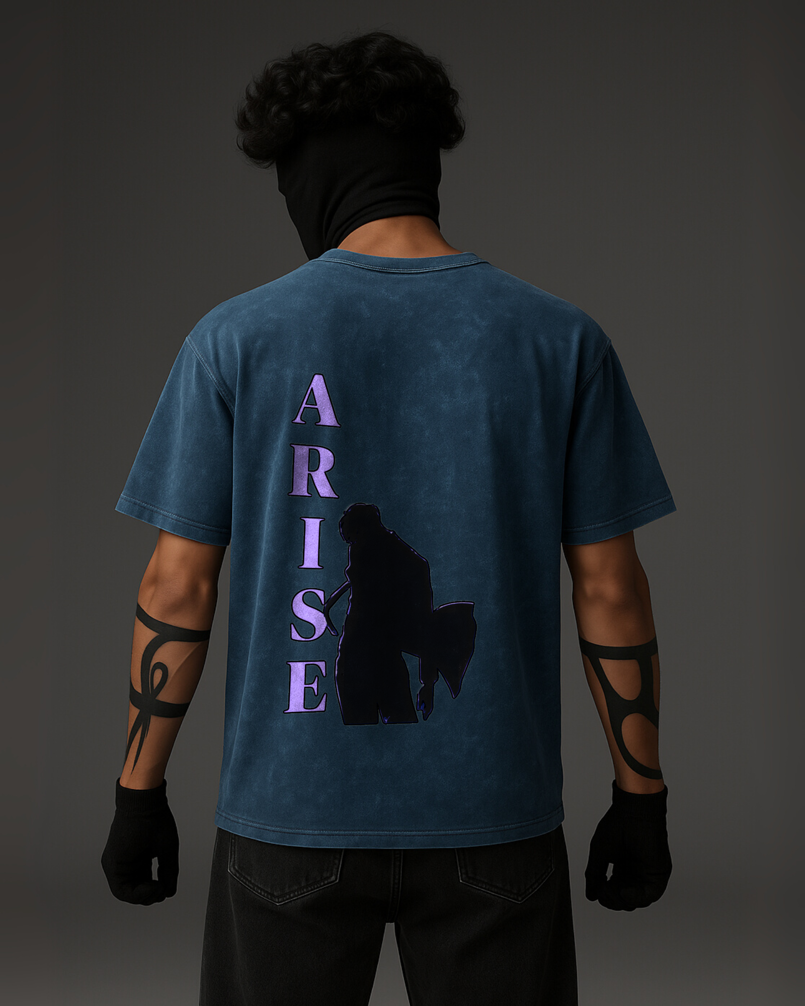 The Shadow Monarch Oversized Fit Tshirt