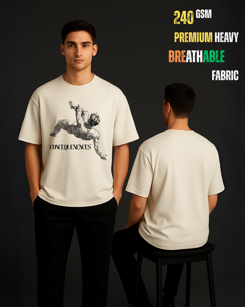 Consequences - Oversized Streetwear T-Shirt