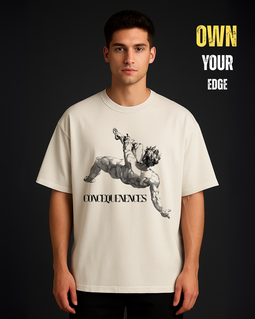 Consequences - Oversized Streetwear T-Shirt