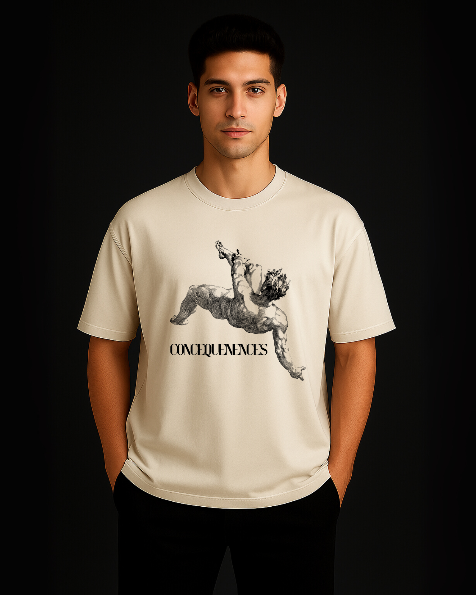 Consequences - Oversized Streetwear T-Shirt
