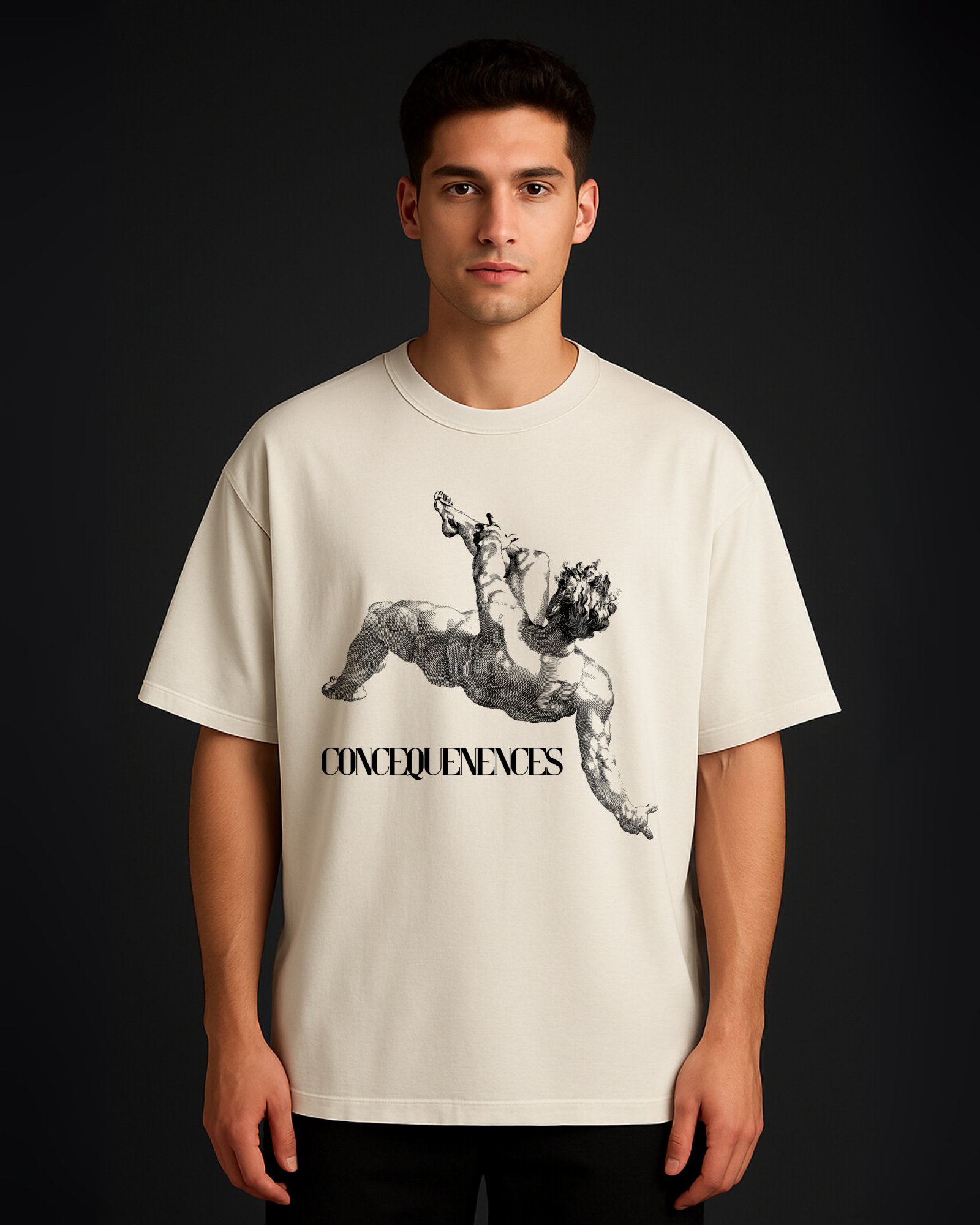 Consequences - Oversized Streetwear T-Shirt