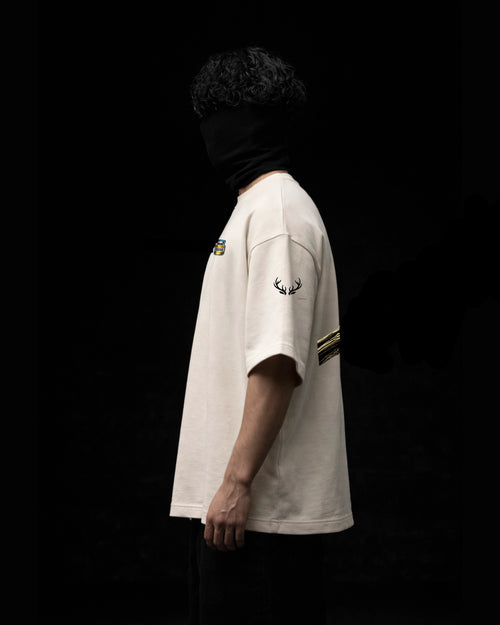 CONTROLLED DOSE OFF WHITE | OVERSIZED TSHIRT