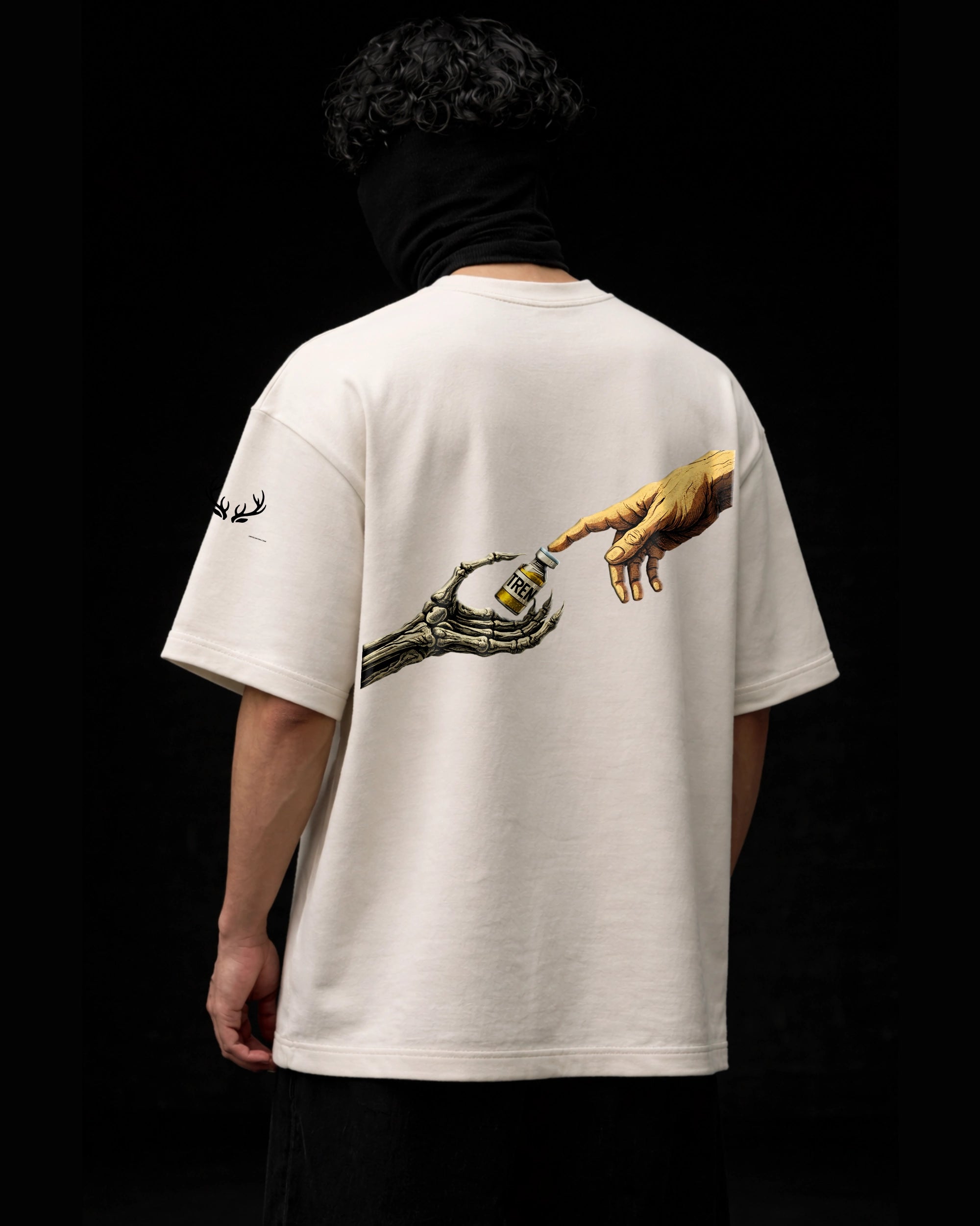 CONTROLLED DOSE OFF WHITE | OVERSIZED TSHIRT