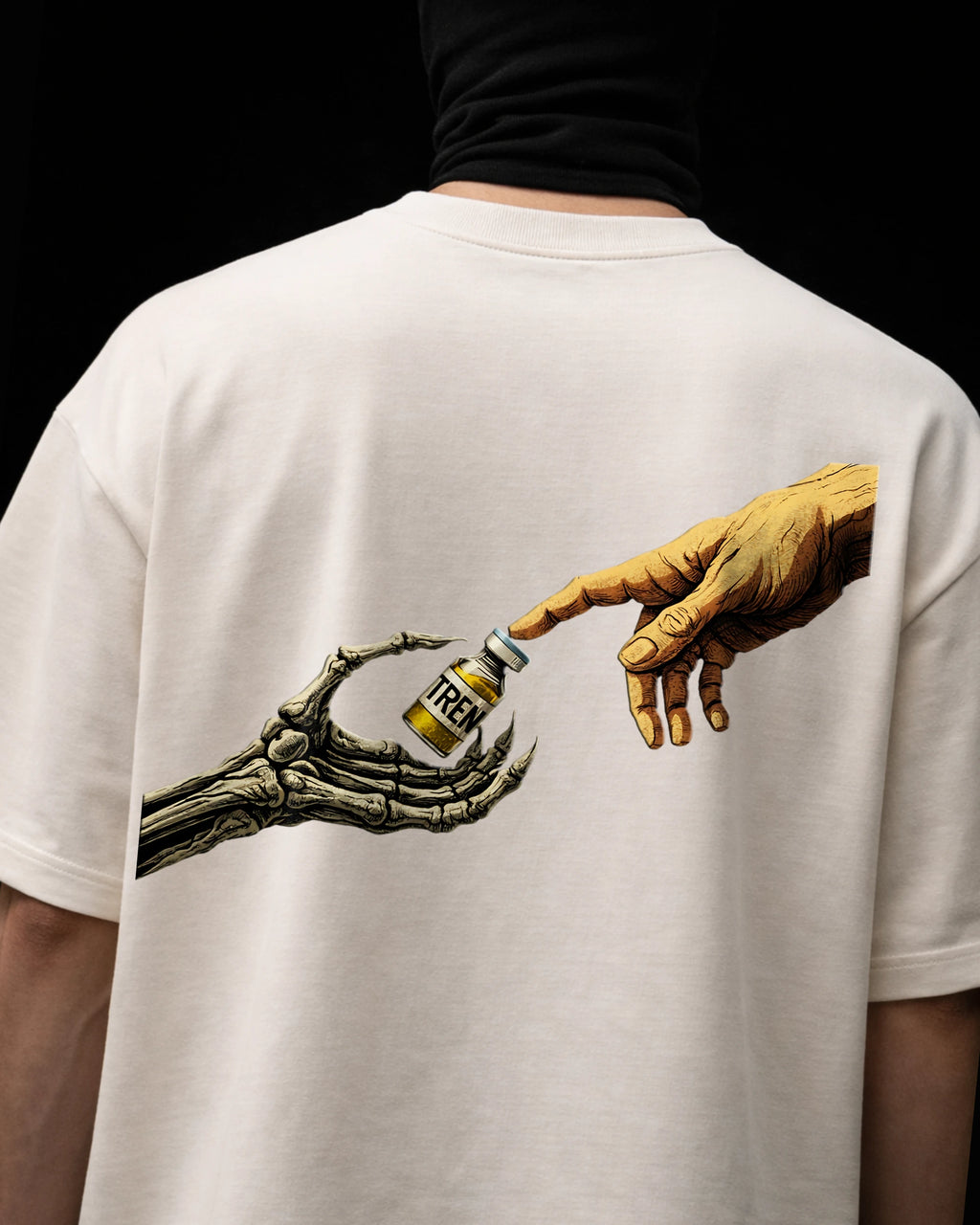 CONTROLLED DOSE OFF WHITE | OVERSIZED TSHIRT