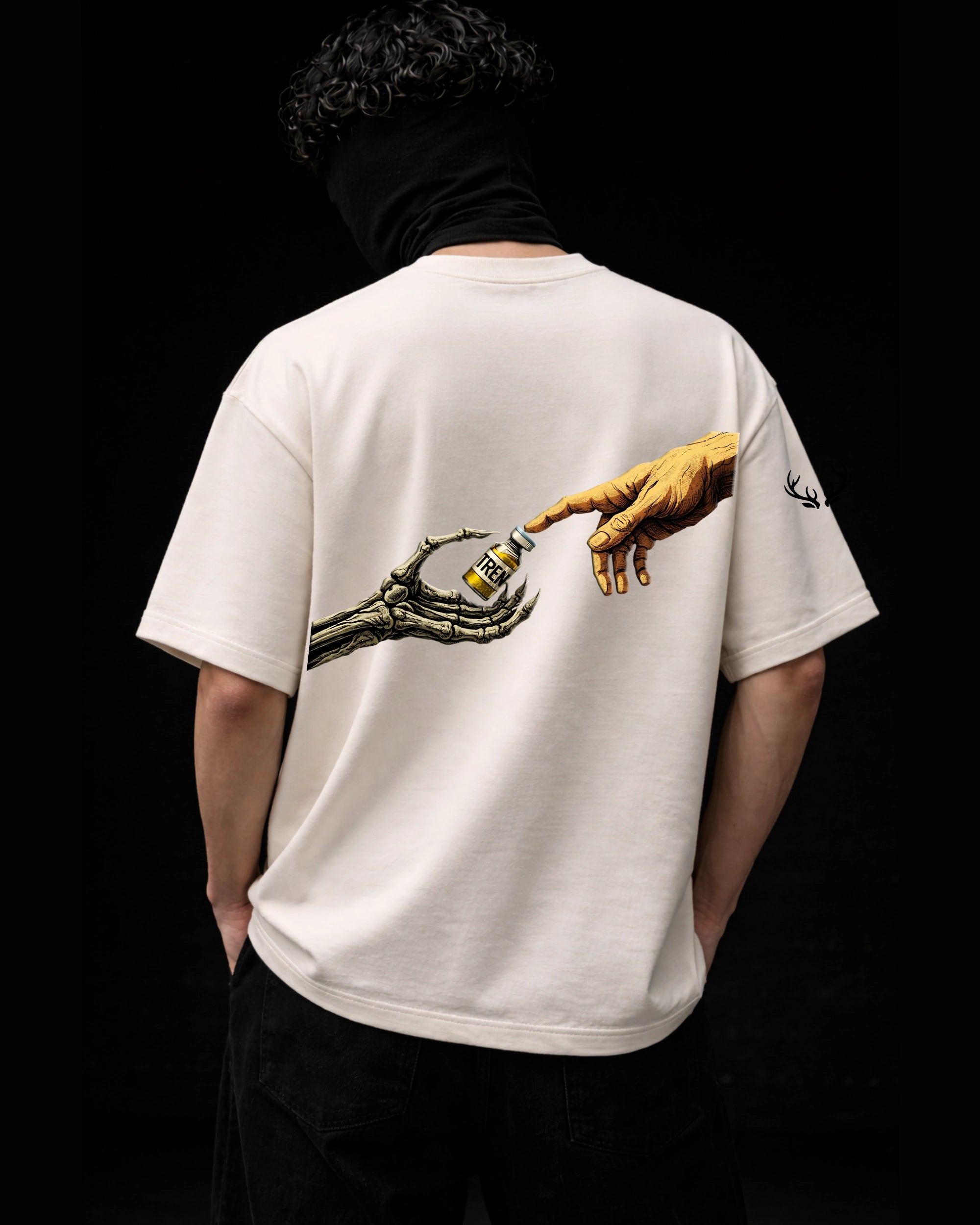 CONTROLLED DOSE OFF WHITE | OVERSIZED TSHIRT
