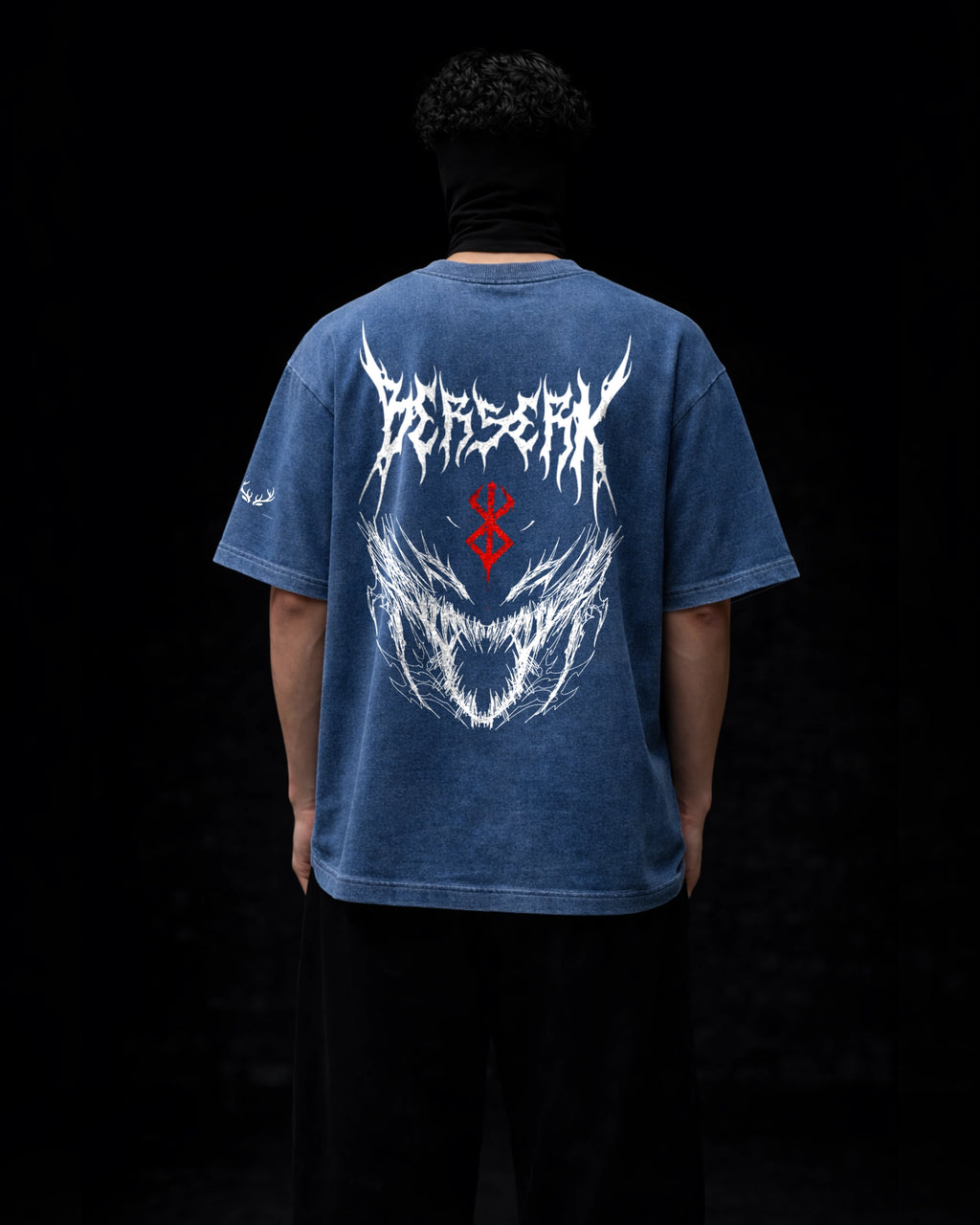 BERSERK: BREAKPOINT – DENIM WASHED BOXY FIT TSHIRT