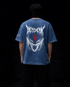 BERSERK: BREAKPOINT – DENIM WASHED BOXY FIT TSHIRT