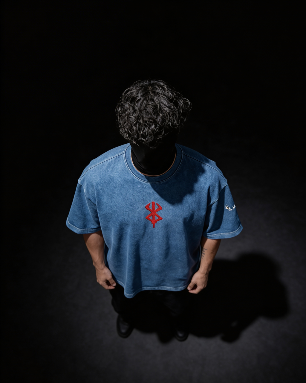 BERSERK: BREAKPOINT – DENIM WASHED BOXY FIT TSHIRT