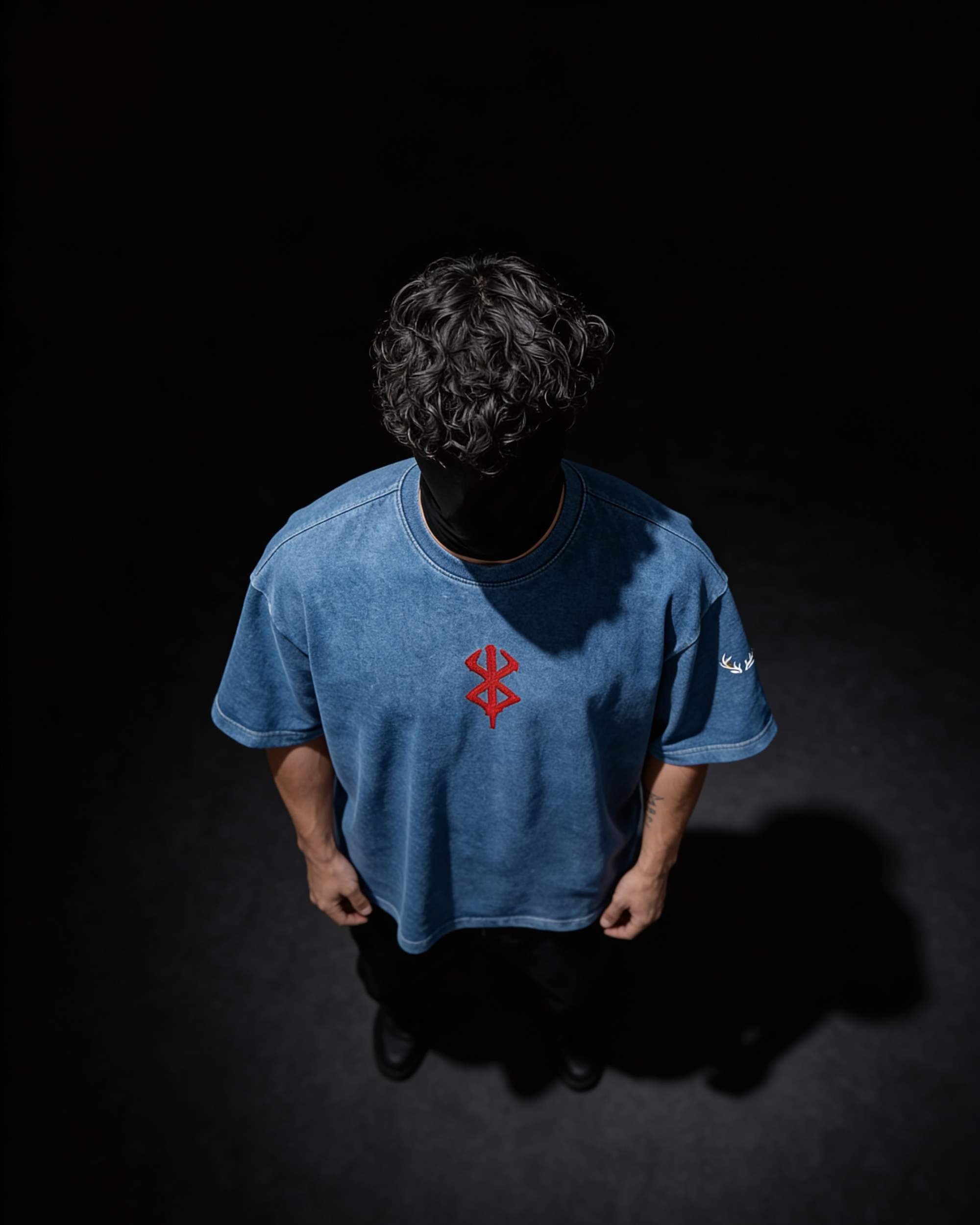 BERSERK: BREAKPOINT – DENIM WASHED BOXY FIT TSHIRT