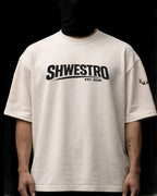 GLITCH STATE OFF WHITE OVERSIZED TSHIRT