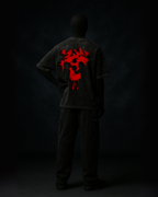 Oversized Anime T-Shirt – Shadow Raven