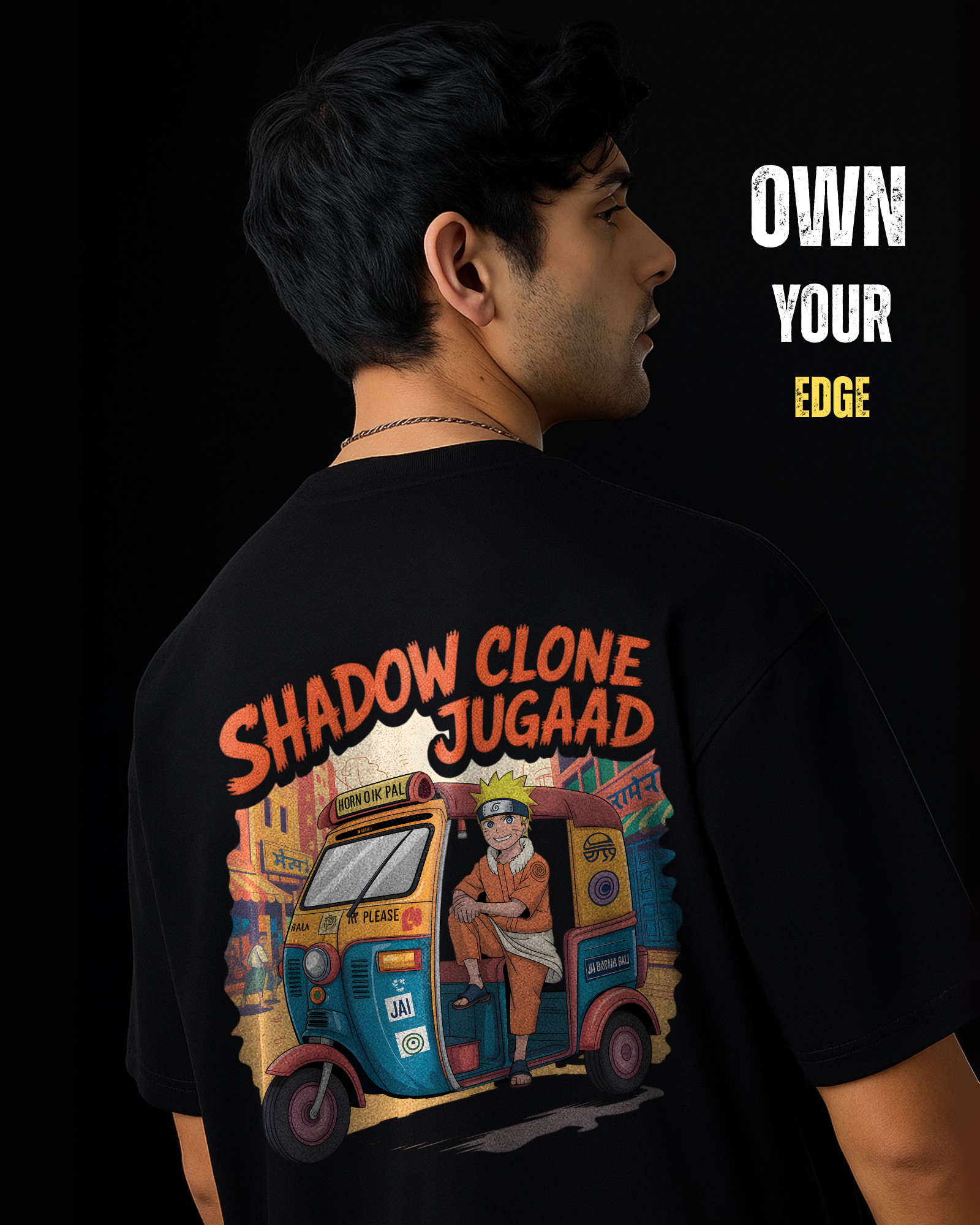 Shadow Clone Jugaad - Oversized Tee