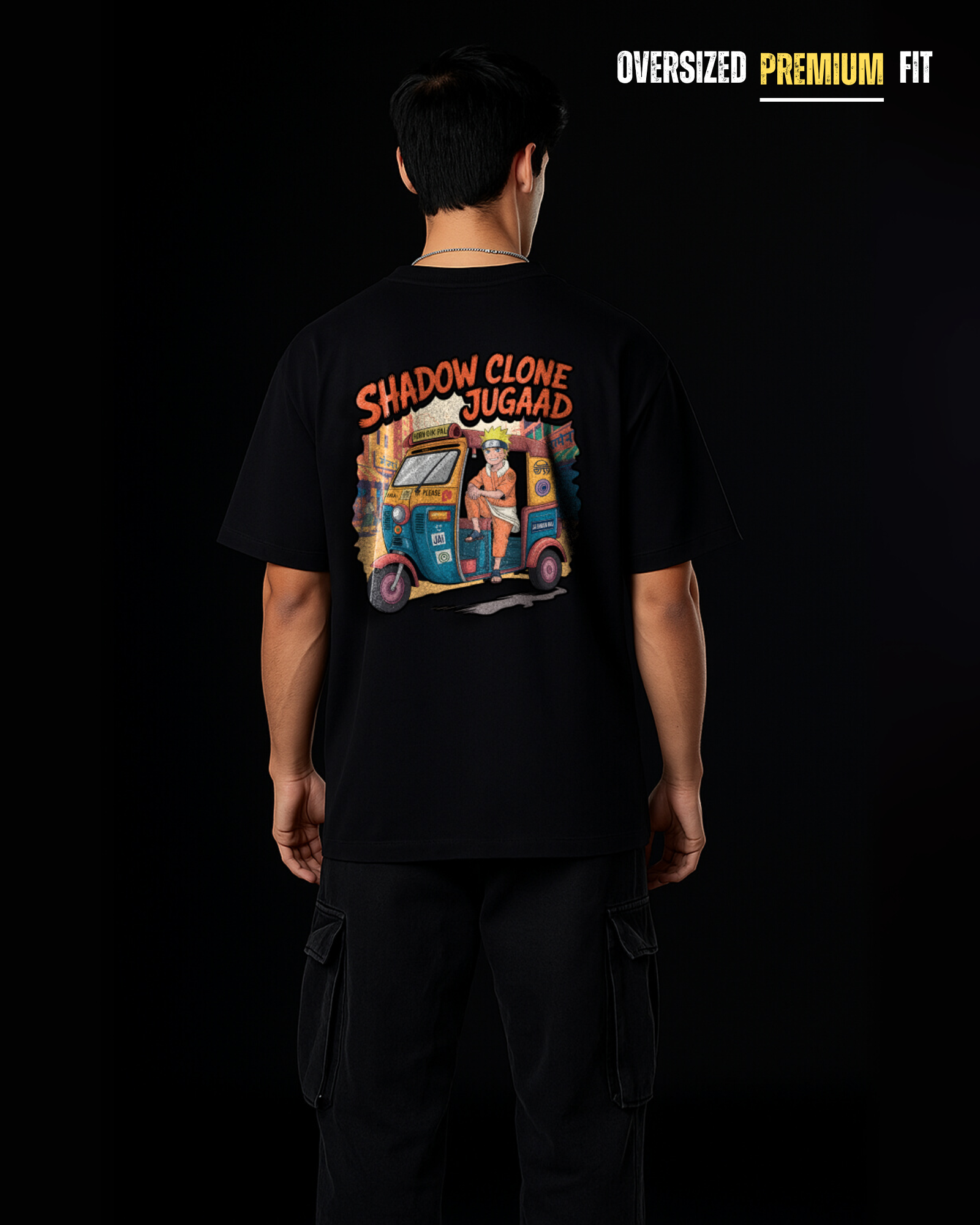 Shadow Clone Jugaad - Oversized Tee