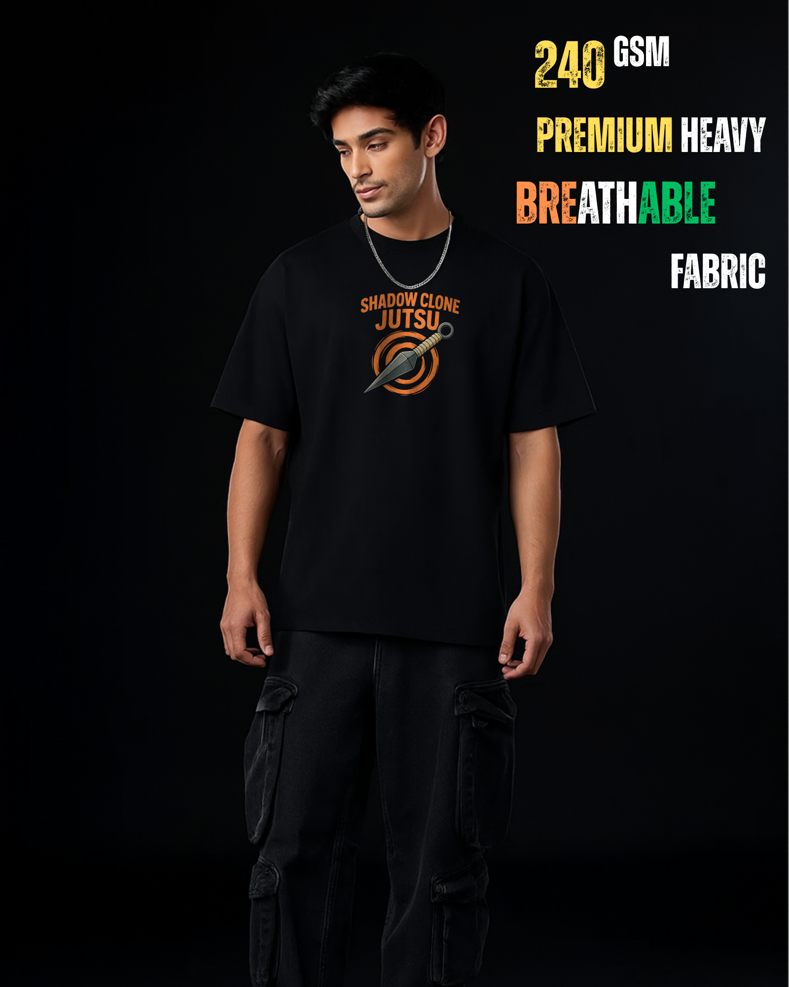 Shadow Clone Jugaad - Oversized Tee