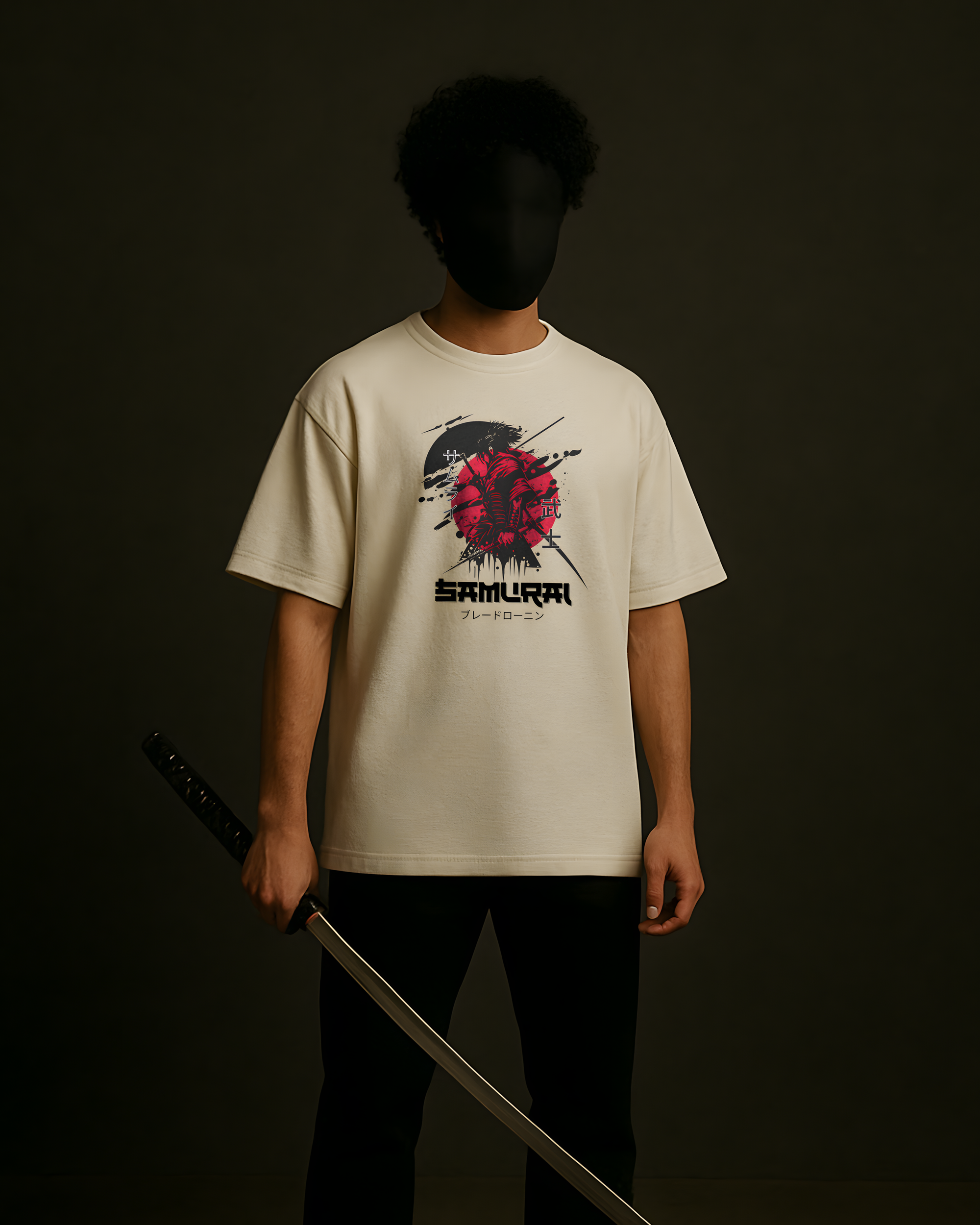 SHWESTRO - Samurai Oversized T-Shirt