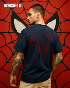 Oversized Spider Graphic T-Shirt
