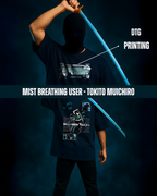 Mist Hashira Oversized Heavy Cotton T-Shirt